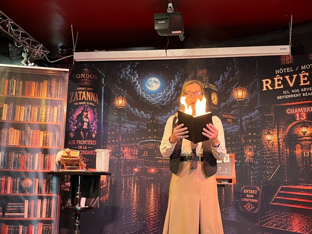 Magie : le livre en flammes